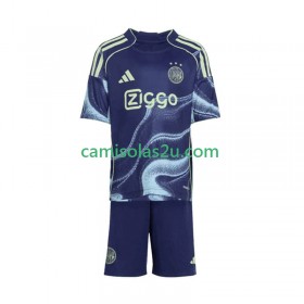 Camisolas de futebol AFC Ajax Criança Equipamento Alternativa 2025/26 Manga Curta